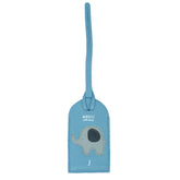 Tag de Mala Little Elephant Aqua Liso Pronta Entrega